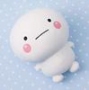 Shiromaru Soft Big Plush Lying On Its 30cm Toy, Back, Approx.
