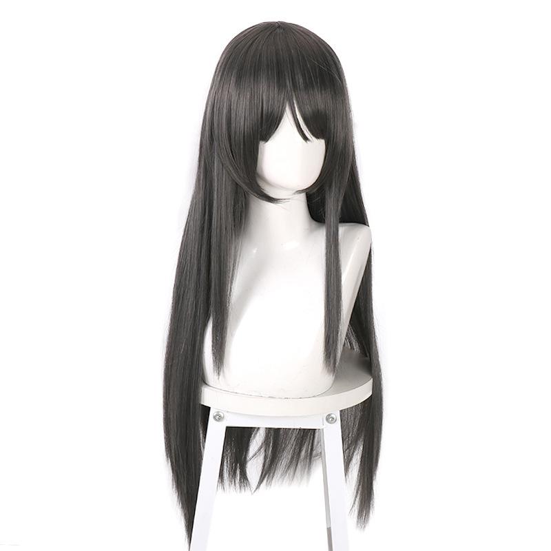 Аниме Волшебная девочка Puella Magi Madoka Magica Homura Akemi Косплей Костюм Боевая форма Парик Носки для Mahou Shoujo Comic Con