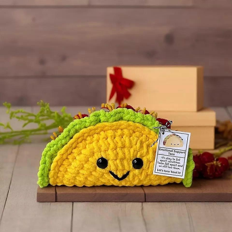 Handmade Emotional Support Plush with Positive Words,Inspirational GiftsOrnament