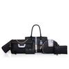 Women's Bag Six-piece Fashion Elegant Snake Scales Handbag Shoulder Bag Crossbody Bag Wallet