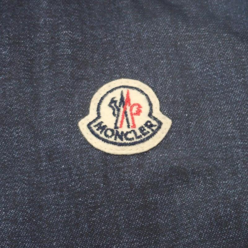 Moncler B1091410674553774 4 Нейлоновая куртка Индиго Нейлон мужская