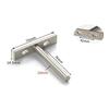 Heavy Duty Floating Shelf Brackets Metal Wall Shelf Support Replacement Shelving Brackets