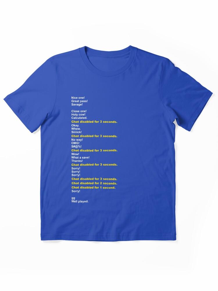 Rocket League Quick Chat champion Essential T-Shirt