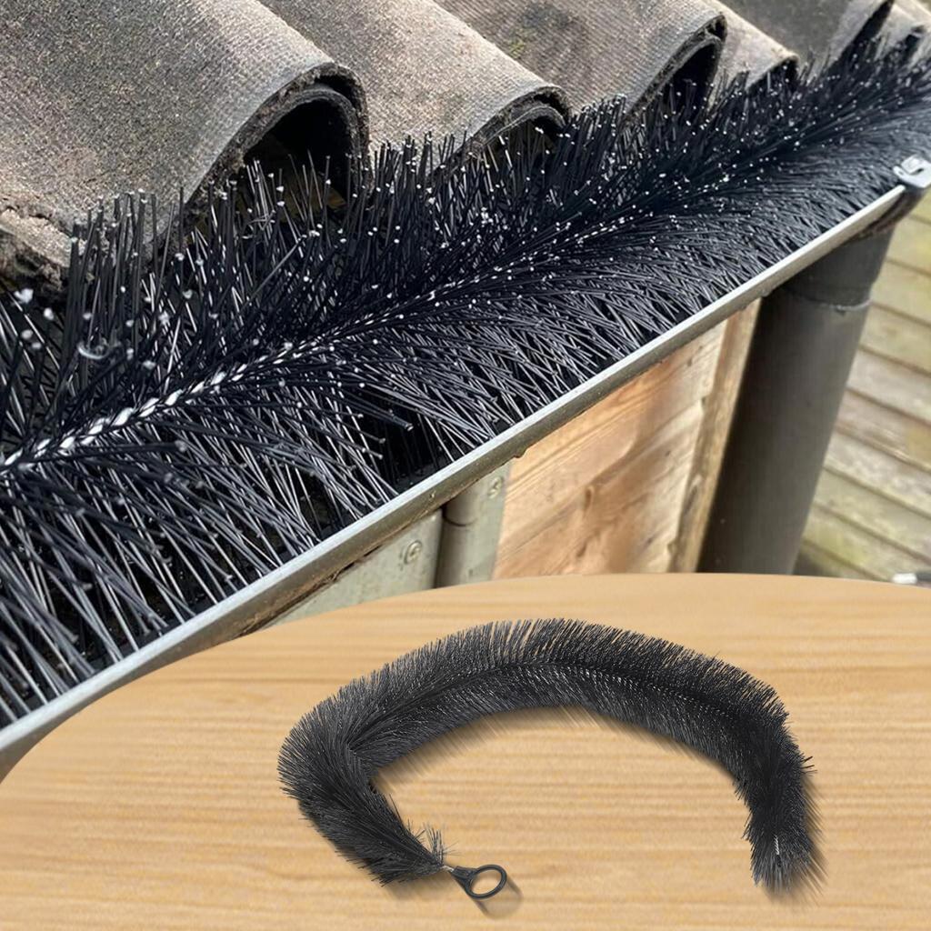 Bristles & Wire Brush Gutters Clean Heavy Duty Twig Filter