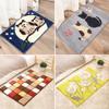 Woven Jacquard Floor Mat Entry Bathroom Door Bedroom Kitchen Non-slip Mat Absorbent Foot Carpet