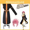 Стильный косплей-костюм Нацу Драгнила из Fairy Tail для мужчин и женщин на Хэллоуин-вечеринки