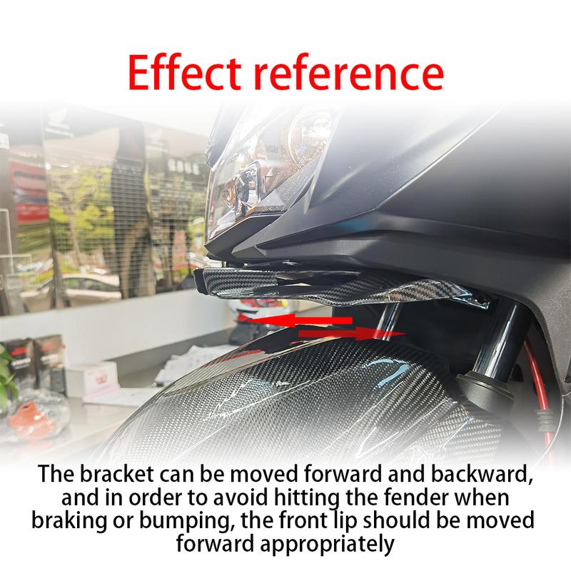 For HONDA For FORZA 350 NSS350 125 2021-2022 2023-2025 2024 Front Fairing Aerodynamic Winglet Lower Cover Protection Guard
