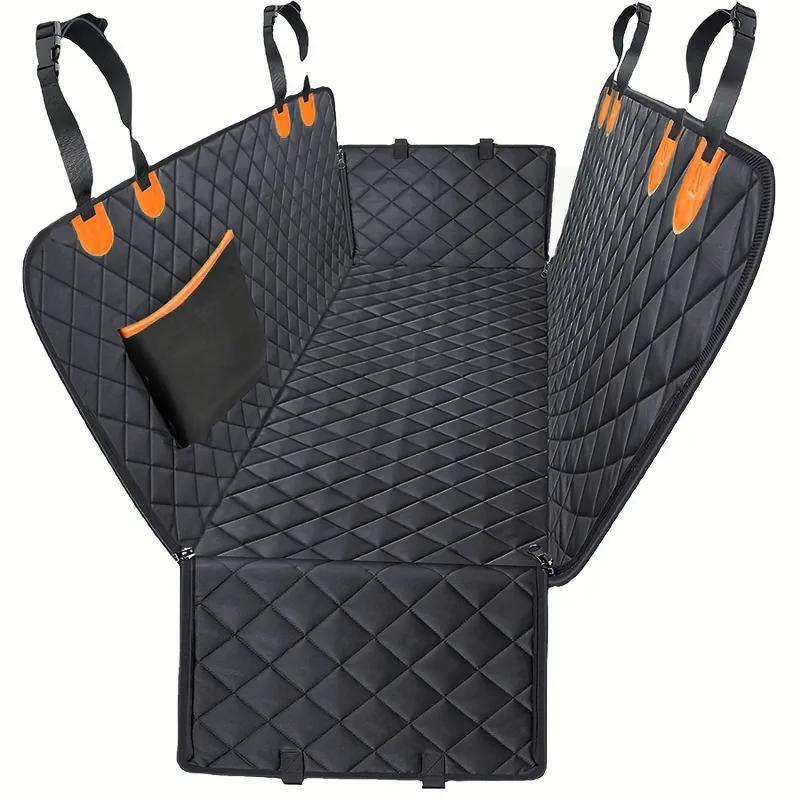 Универсальный чехол для переднего или заднего сиденья для собак, 100% водонепроницаемый нескользящий чехол для автомобильного сиденья для домашних животных, стеганые и прочные мягкие чехлы