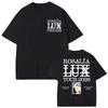Певица Розалия LUX Тур 2026 Футболки Мужские Женские Одежда Высококачественные Модные Футболки Летняя Повседневная Свободная Футболка с Коротким Рукавом