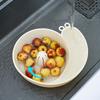 Snail Shape Fruit Drainer Basket Creative Automatic Rotation Clean Vegetable Washing Basin Multi-Functional Reusable