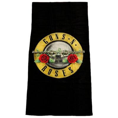 Guns N Roses Хлопковое пляжное полотенце