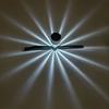 6pcs Solar Powered Ground Frame Lamp with Zip Tie Garden Lighting Pool Fence Light  for Home Yard