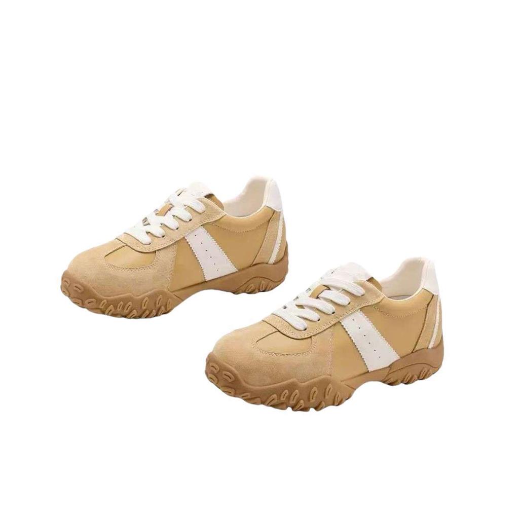 Thick-soled Inner Height-increasing Women's Shoes Ballet Style Moral Training Shoes Women's 2025 New Spring and Summer Casual Sports Shoes Forres