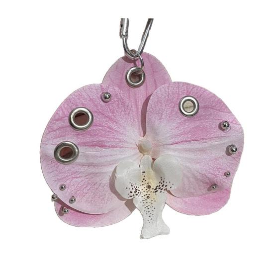 Брелок-подвеска в форме цветка, реалистичный внешний вид, легкий сплав, органайзер для ключей, цветочная декорация для сумки