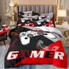3D Gamepad Bedding Set Microfiber Quilt Cover Three-Piece Set