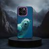 A-Animal P-Polar B-Bear Phone Case For iPhone17,16,15,14,13,12,11 Plus,Pro Max Black Candy silver phone case