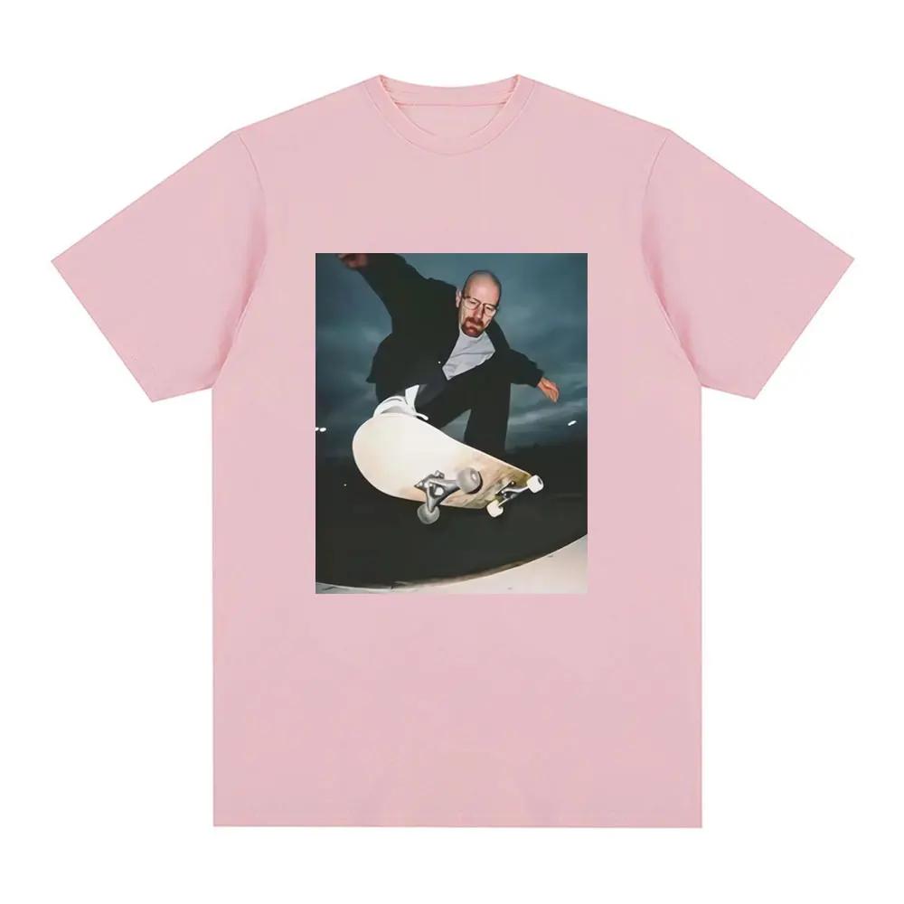 Breaking Bad Heisenberg T-shirt Men's Walter White 90s Skating T-shirt Women's Pattern Printed T-shirt Casual T-shirt Top