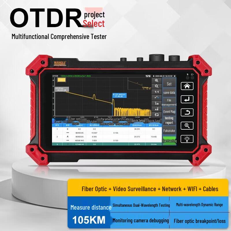WANGLU MT-5500 Multi-function OTDR Fiber Tester