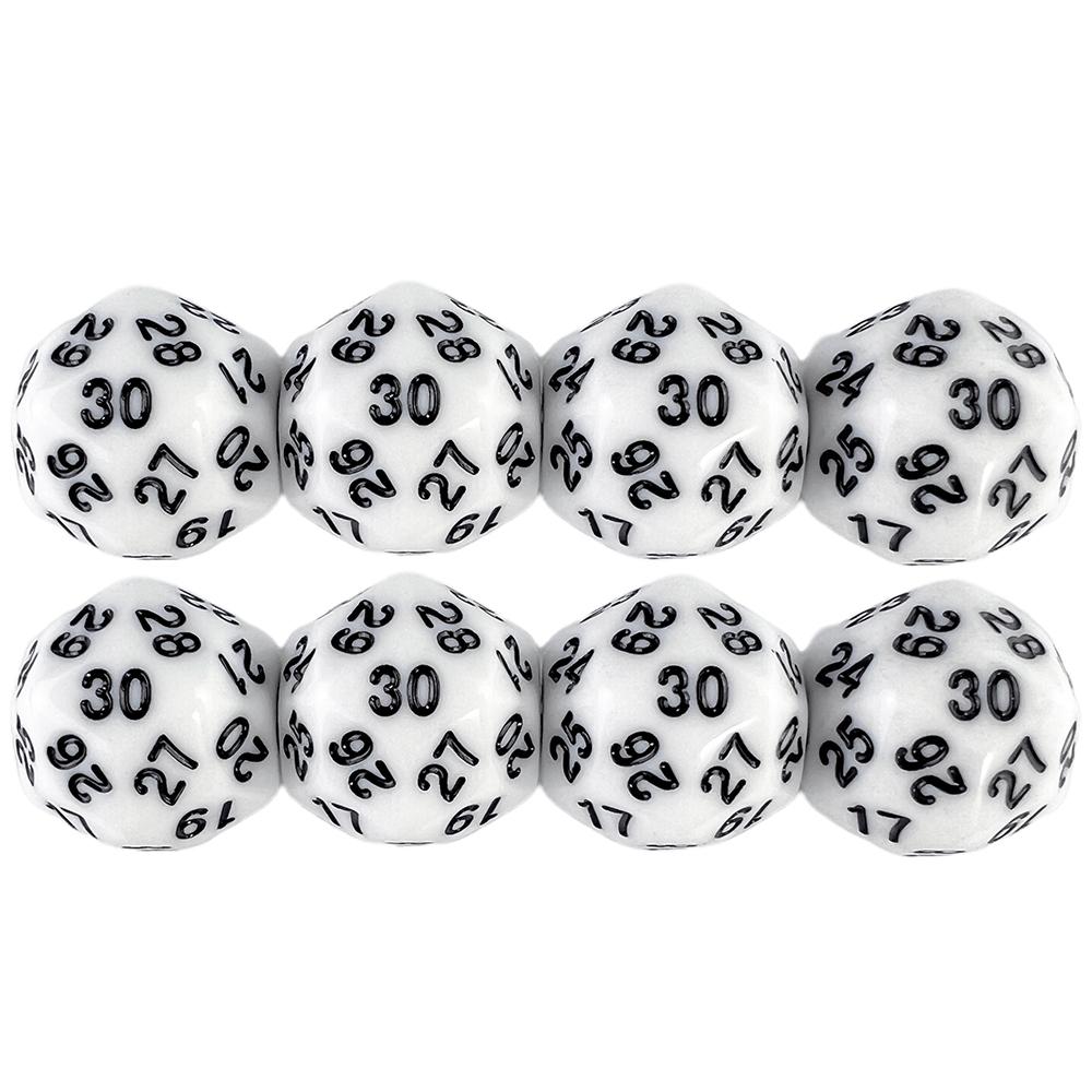 D30 Dice 1pc Polyhedral Dice for DND Game Club Party Family Board Game Props