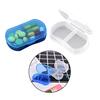Portable Plastic Pill Box Medicine Case For Healthy Care With Temporary Storage