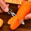 1PCS Multifunctional Stainless Steel Vegetable Peeler Fruit Peeler Peeling Knife Melon and Fruit Planer Kitchen Gadgets