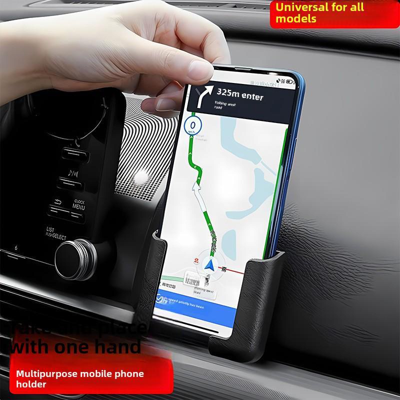 Универсальный автомобильный держатель для телефона - крепление для автомобильной навигации и липкая опорная рамка