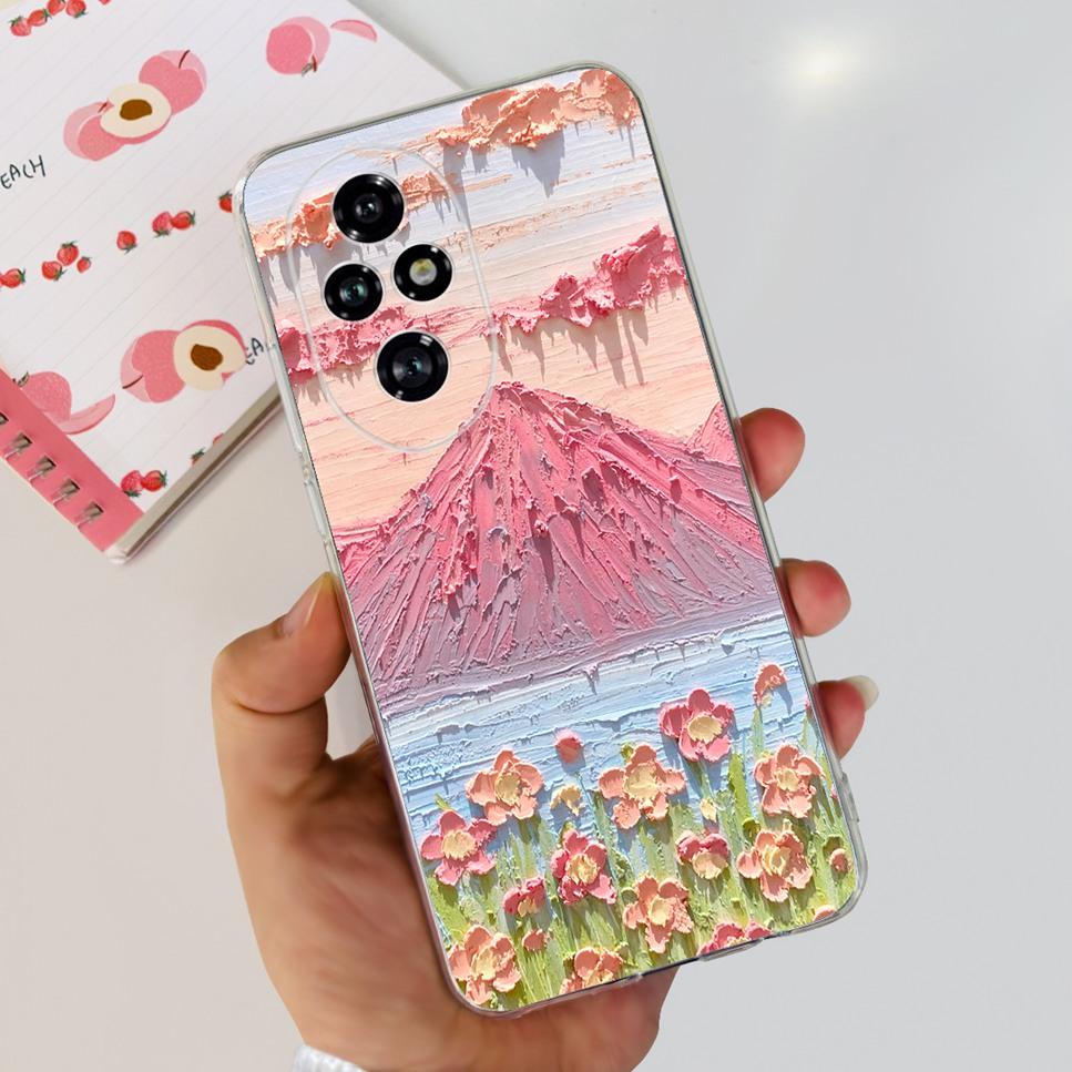Для Huawei Honor 200 6.7" Чехол Милый Мультяшный Панда Астронавт Мягкий Силиконовый ТПУ Чехол Для Honor 200Pro Honor 200 Lite 5G Чехол для Телефона