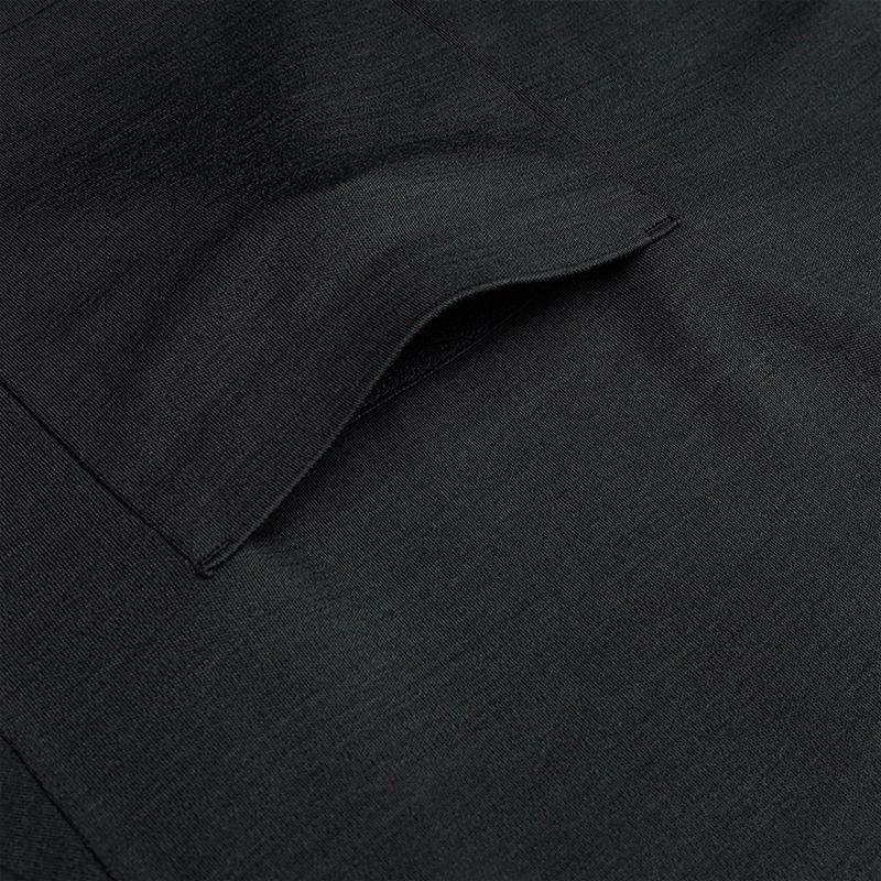 Men's FILA T-Shirts Men's Dark Ink Gray Crew Neck Moderate Straight Fit