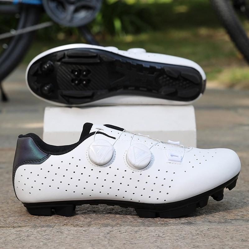 Unisex Wide Fit Cycling Shoes Road Bike Mountain Indoor Trainer Non-Cleat Hard Sole Breathable Comfort