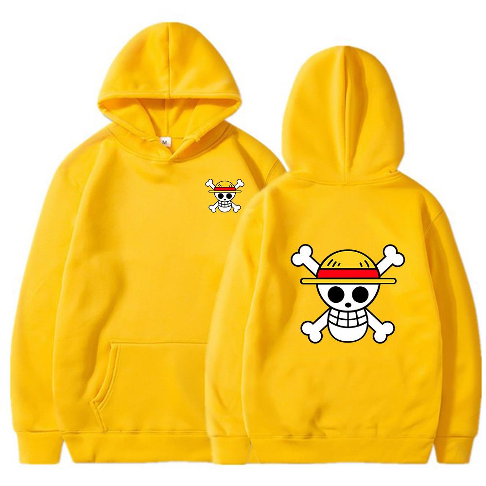 Anime One Piece Hoodies Men Women Autumn Fashion Casual Pullovers Harajuku Hip Hop Sweatshirts Unisex Cozy Tops