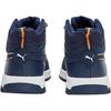 Puma Evolve Trail Ps Универсальные Удобные Прочные Теплые Полувысокие Детские Кроссовки для Бега Детские Кроссовки Синие 397645-02