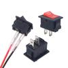 10 шт. 2PIN ВКЛ/ВЫКЛ кулисный переключатель для лодки 3A/250 В для лодки и автомобиля, кулисный переключатель для воды, приборная панель, диспенсер для грузовика