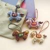Bag Pendant Cartoon Horse Doll Hanging Ornament Horse Zodiac Brooch Bags Keys Accessory Statement Gift