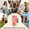 Red Rose Kiss Print Stainless Steel Insulated Coffee Tumbler Vacuum Travel Mug Leakproof Cup for Romantic Gift Home Office Party