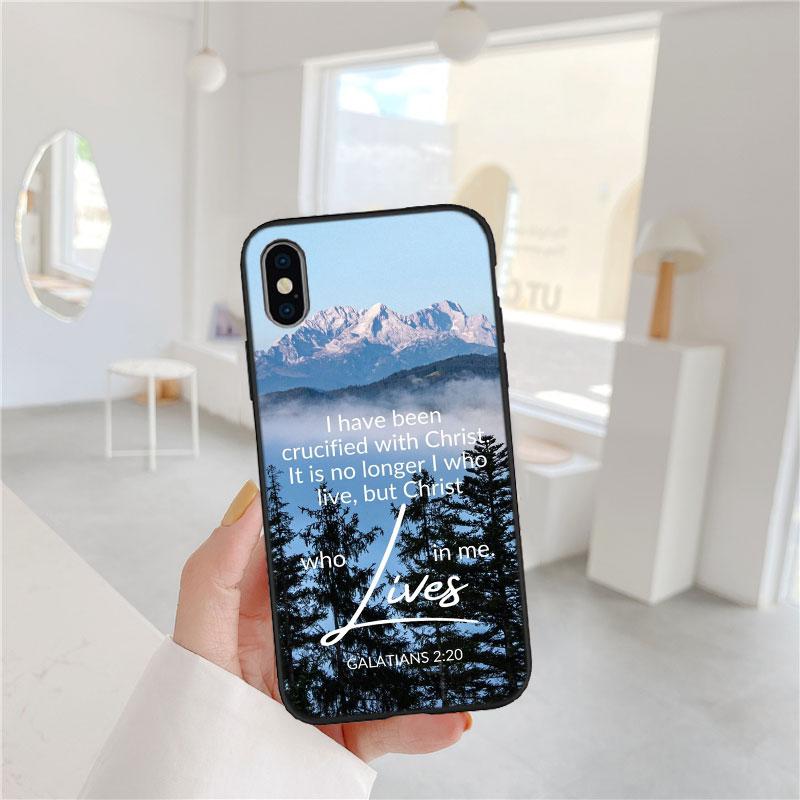Чехол для телефона Иисус Христос Библейский стих для OPPO A40 A60 A80 A15 A16 A16K A12 A17 A17K A54 A54S A53 A53S A55 A56 A57 A98 F23