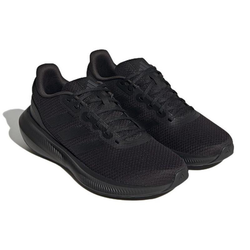 adidas Мужские кроссовки Runfalcon 3.0 Cloudfoam Low Black Carbon Core-Black HP7544