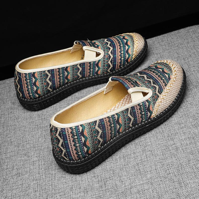 Мусульманская женская обувь, дышащая тканая дышащая повседневная спортивная женская обувь, женская парусиновая обувь