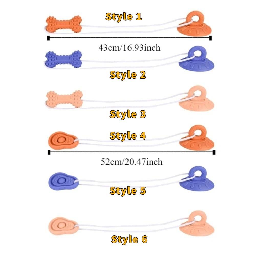 Bite-Resistant Dog Suction Cup Teeth Cleaning Durable Grinding Teeth Wear-Resistant Dog Teeth Grinding Rod Self Entertaining