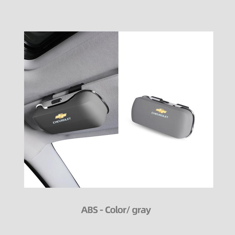 Car Glasses Clip Sunglasses Box Genesis Sun Visor Eyeglasses Card Ticket Holder For Chevrolet CRUZE Spark Captiva Epica SS Onix