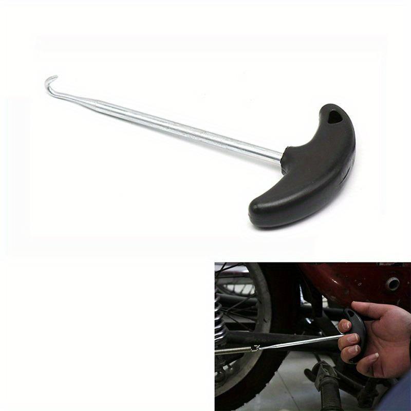 Универсальный мотоциклетный выхлопной трубы пружинный крюк Т-образный ручной съемник ремонтный инструмент мотоциклетные аксессуары