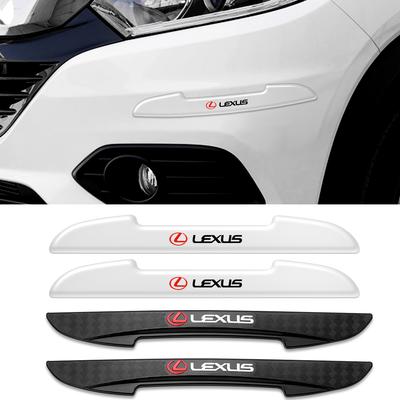4 шт. Для F SPORT ES LS IS GS LC RC CT200h GS300 Защитная полоса-бампер для предотвращения столкновений по краю двери автомобиля Автоаксессуары