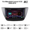 Мультимедийный видеоплеер на базе Android для Mitsubishi Lancer 9 CS 2000-2010 с кнопкой WiFi BT 2 Din 1 + 16 ГБ