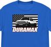 Рубашка-футболка Duramax, Мужская футболка с изображением дизельного грузовика, Унисекс футболка Silverado