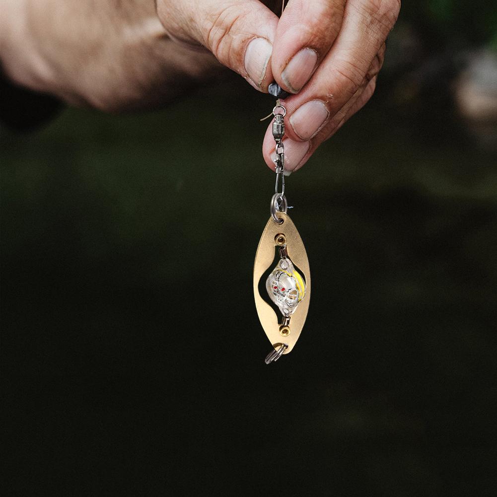 Led Fish Lamp Mini Fishing Lure Light Led Deep Drop Underwater Eye Shape Fishing Squid Fishing Bait Luminous Lure
