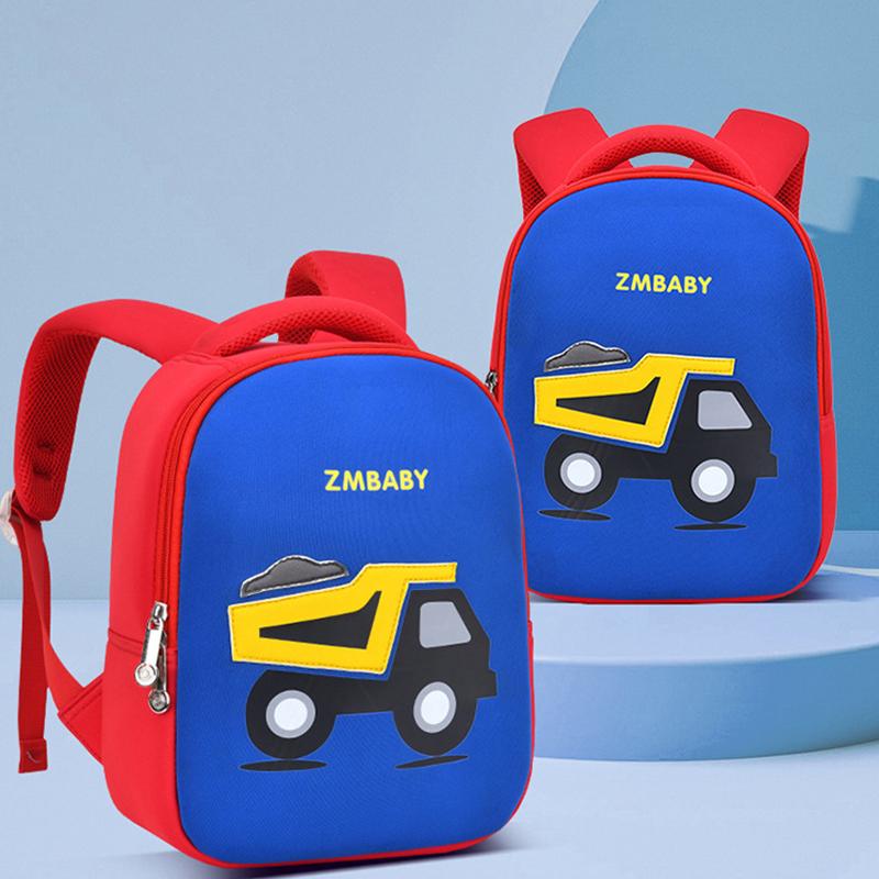 Модные школьные рюкзаки с героями мультфильмов «Ракета» для мальчиков, школьные сумки с мультяшным автомобилем для малышей, детский сад для девочек 3-6 лет