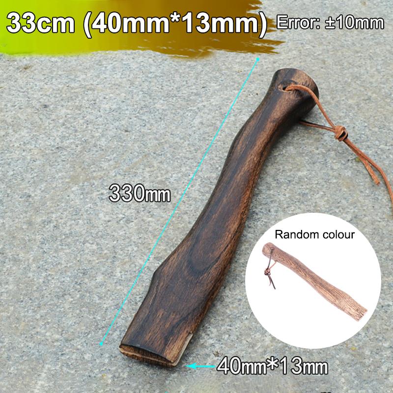 Sturdy Solid Wood Short Axe Handle Replacements For Garden Tools And Outdoor Use Handmade Axe Handle Parts