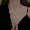 Drop Trend All Y Necklace Fashion Long Simple Cutting Chain