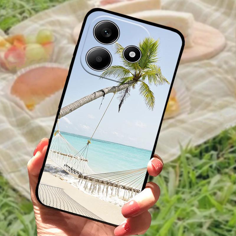 Для Xiaomi Redmi Note 14 5G Чехол Стильный Чехол Силиконовый Чехол для Телефона Для Redmi Note 14 5G Мягкий Чехол Fundas Защитный Чехол для Телефона