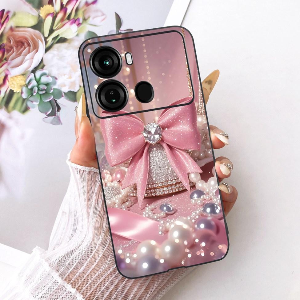 Чехол для ITEL P40 Чехол P662L Силиконовый Милый Кот Модный Забавный Расписной Funda Для P40 ITEL P 40 Корпус Телефона