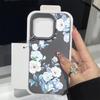 Матовый чехол из ТПУ с текстурой кожи, тонкий чехол для телефона для iPhone 16 Pro Max 15 Pro 14 13 12 11, ударопрочная мягкая бамперная крышка с узором бантика